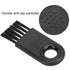 LZKW 6Pcs Shaver Cleaning Brush, Nylon Hair Durable Stable Electric Shaver Cleaning Brush Wearable for Household