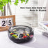 EZEELAI 3 Lb Black Obsidian Crushed Stone Crystal Chips Bulk, Betta Fish Tank Gravel Rocks Irregular Shaped Marbles