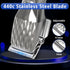 Trimmer 6 2500mAh 0.8lbs Rechargeable Horses Clippers, Cordless Pet Hair Shaver with Guide Guards, Large Battery