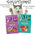 4.4 lb (Pack 2) Evanger's Grain-Free Meat Lover's Medley with Rabbit Dry Cat Food, Bag