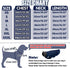 Emust Dog Coats Winter, Thick Clothes for Medium Dogs with Harness Hole, Dark Blue, Size M for Cold Weather
