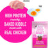 Tiki Cat Born Carnivore Baby, High-Protein Grain-Free Dry Cat Food for Kittens 6 Weeks+, 2.8 lbs Bag