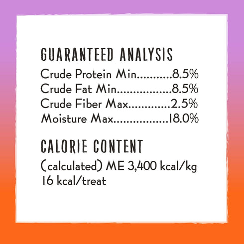 Charlee Bear Bearnola Bites Dog Treats, Pumpkin Spice Flavor, 8 oz
