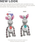 Outward Hound Thunda Tugga Bunny Plush & Squeaky Dog Tug Toy