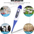 Livestock Pet Thermometer with LED Display Memory Function,Fast Digital Veterinary Thermometer,Flexible Probe