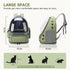 Cat Backpack Carrier - Breathable Bubble Pet Carrier for Small Dogs & Kitties up to 15lbs, Transparent & Foldable