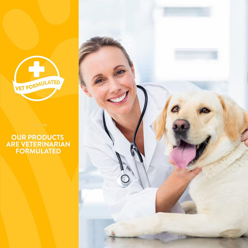 NaturVet GrassSaver Wafers for Dogs – 300 Wafers, Healthy Supplement with B-Complex Vitamins & Amino Acids