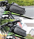 Universal Bike Phone Holder - Black Handlebar Mount, Compatible with iPhone 15/14/13/12/11/10, Samsung Galaxy S8 Plus