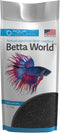 Aqua Natural Betta World - Diamond Black Quartz 1lb, Gravel/Rocks/Substrate for Fish Tank/Bowl