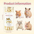 1.76oz Abizoo Freeze Dried Tofu for Hamsters High Protein Low Fat & Balanced Minerals Grain Free Single Ingredient
