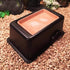 Tfwadmx Reptile Hide Box, Gecko Hideout and Cave with Water Supply for Lizards, Snakes, and Frogs