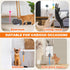 360 Automatic Rechargeable Cat Teaser, Door Mount Hanging Interactive Cat Toy, Spinning & Irregular Jumping Motion