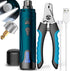 YABIFE Super Quiet Dog Nail Grinder & Clippers Kit with 2 LED