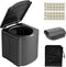 Cnyrbt Portable Camping Toilet with Lid,Portable Folding Toilet Travel Portable Potty for Adult