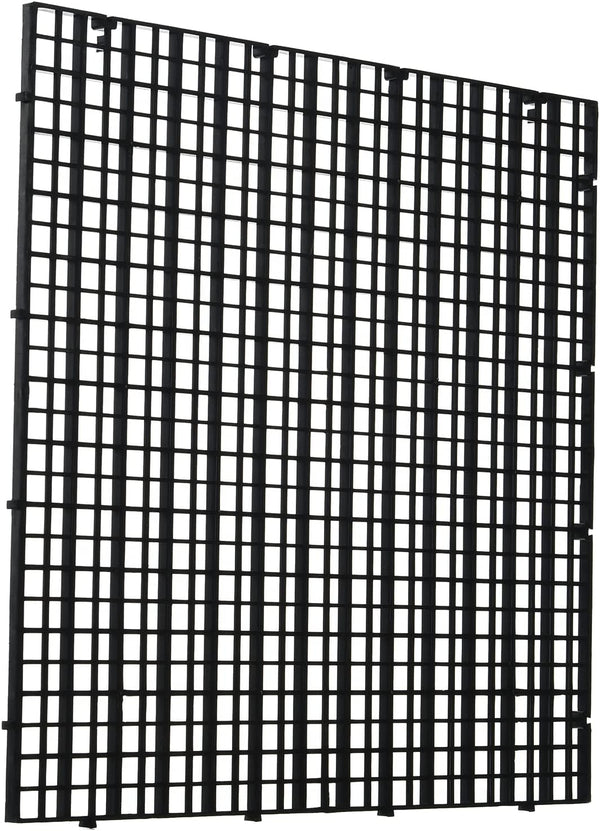Aquarium Fish Tank Bottom Isolation 4 Pcs, Plastic Egg Crate Grid Divider
