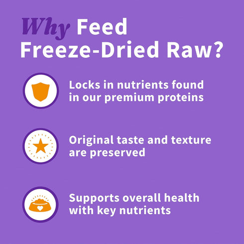 Halo Freeze Dried Raw Skin & Coat Topper, Beef & Salmon Recipe, Real Meat Topper, 1lb Bag, All Life Stages