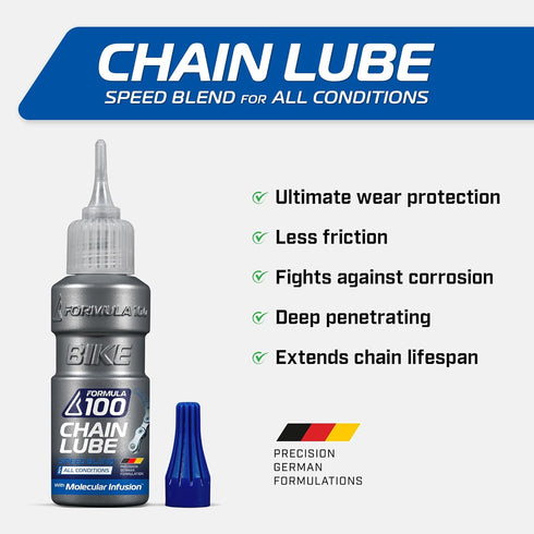 Pack 50ml Chain Lube Pro with All Conditions, Dry Conditions, & eBike Lubricant Collection of Lubricant for Bicycles