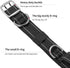 Tactical Dog Collar for Medium and Large Dogs, Adjustable Military Collar with Soft Padded Handle, Heavy Duty Double