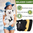 Pet Carrier Backpack, Adjustable Hands-Free Dog Carrier for Small Dogs & Rabbits, Ideal for Hiking & Travel