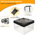 Dog Playpen Mesh Top Cover - 36" Inch Pet Playpen Cover, Ideal for Indoor/Outdoor Use (Pure Black)