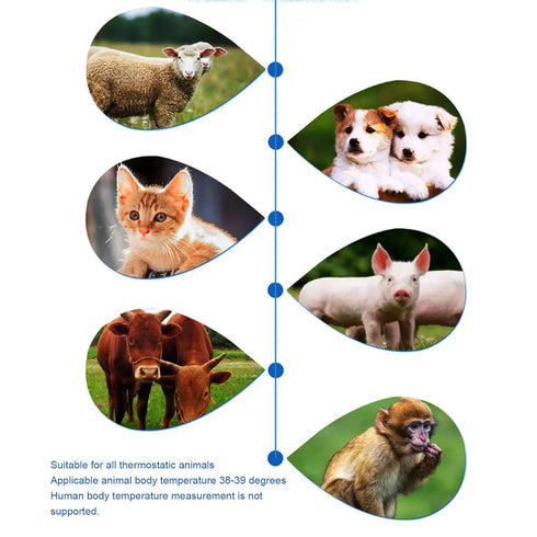 Generic Cat and Dog Ear Temperature Monitor,Pet Only,Dog and Cat Ear Care Supply,Take Pet Temperature Tool