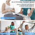 Resistance Bands Set for Working Out, Physical Therapy, Elastic Exercise Bands for Stretching, Yoga, Pilates, Home Gym