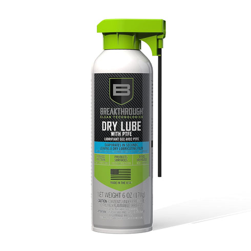 Breakthrough Clean Technologies Aerosol Dry Lube, 6oz, Clear