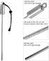 Diving Pointer, Stainless Steel Lobster Tickle Pointer Underwater Shaker Noise Maker Scuba Diving Stick Rod