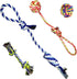Puppy Dog Pet Rope Toys Set of 4 for Small to Medium Dogs