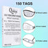 Qishiyi Golf Impact Tape Labels,Self-Teaching Sweet Spot and Consistency Analysis.for Irons Woods and Putters