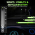 LED Reflective Running Vest, 3rd Generation High Visibility Rechargeable Vest for Night Running Cycling