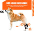 NeoAlly Short Rear Leg Hock Brace, Dog Leg Brace for Rear Leg Support, Large, Black, 1 Pair