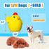 Squeaky Dog Toys for Small Dogs and Medium Breeds, 6pcs Squeaky Dog Balls (2.0 * 2.0 * 2.7inch)