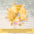 Lyreh 2pcs Bird Toys for Parakeets, Colorful Parrot Toys Spinner Wheel, Fun Interactive Spinning Rattle, Cockatiel