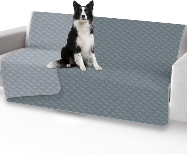 Comsmart Waterproof Couch Cover Dog Cat Blanket - Anti-Slip Liquid Urinary Proof Furniture Blanket - Reversible Pet