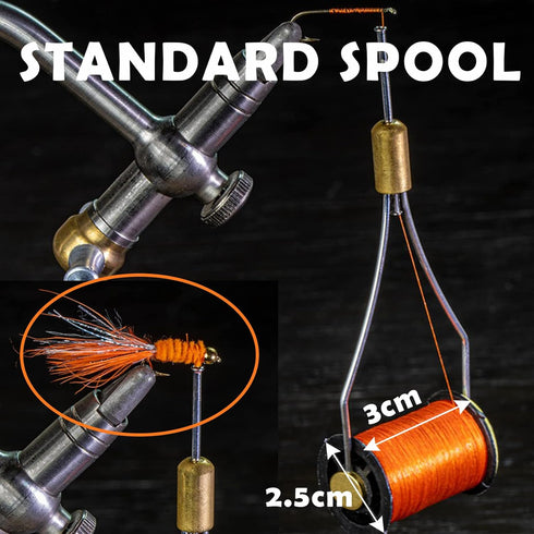 Riverruns Super Realistic Fly Tying Material, Twisted Thread 3/0, 6/0, 8/1, Body Thread Proudly from Europe