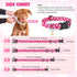 Ayaseen Dog Collar Gift for Small Medium Large Dogs, Cute Floral Pink Collar with Pendant Adjustable Soft Flower Daisies
