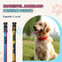 Jacquard Dog Collar, Adjustable Pet Dog Collar for Medium Dogs with Quick Release Buckle, Durable Breathable & Fade