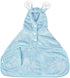 dPois Quick Dry Dog Bathrobe Hooded Absorbent Microfiber Pet Towel for Small Medium