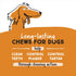 Ultra Chewy Peanut Butter Double Treat Bones: Long-Lasting Dog Treats Made in USA for Large and Small Breeds, Highly