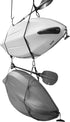Pelican Double Kayak Storage Strap System for Indoor and Outdoor Kayak and SUP Paddle Board Hangers with Paddle Clips