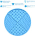 Bangp Licking Mat for Dogs and Cats, Heavy-Duty Puzzle Mat for Treats, Perfect for Yogurt or Peanut Butter (Blue)