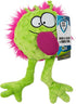 goDog PlayClean Germs Squeaky Plush Dog Toy - Lime, Small, with Odor-Eliminating Essential Oils