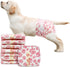 Dono Dog Diapers Female, Disposable Doggie Diapers, Super Absorbent Puppy Diapers with