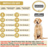 Dog Chain Diamond Collar, Walking Metal Chain Collar with Secure Buckle for Small Medium Large Dogs (Gold, 28 Inch)