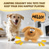 COPHCY Moving Dog Ball, Jumping Squeaky Interactive Dog Toys, Plush Chew Toys for Small/Medium/Large Dogs, USB