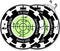 Golf Green Reader, 2 Pack, Golf Ball Marker with High Precision Horizontal Bubble, Gift for Men