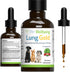 Pet Wellbeing Lung Gold for Dogs, Vet-Formulated Immune Support, 2 oz