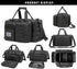 Gun Range Bag for Handguns and Ammo - Tactical Pistol Case, Large Duffle Bags for Shooting Range