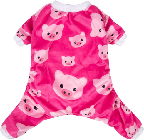 CuteBone Dog Christmas Pajamas, Puppy Onesies for Small Dogs, Soft Pjs Coat Cat Apparel